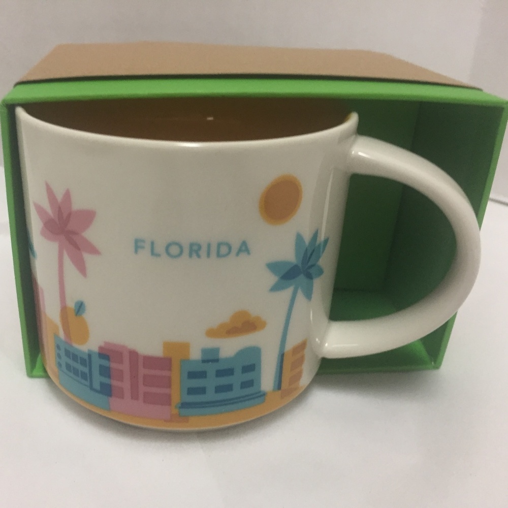 Starbucks Florida You Are Here Coffee Mug